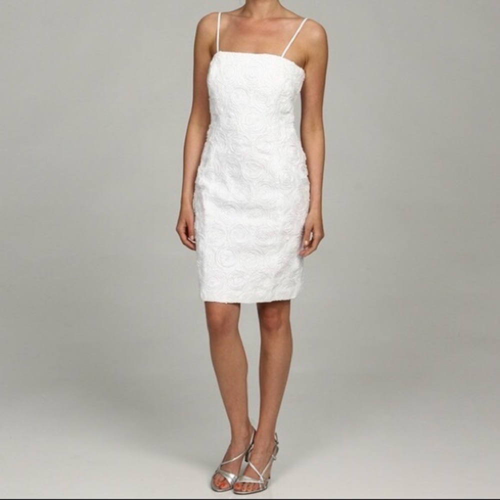 NWT White Calvin Klein SZ 12 dress